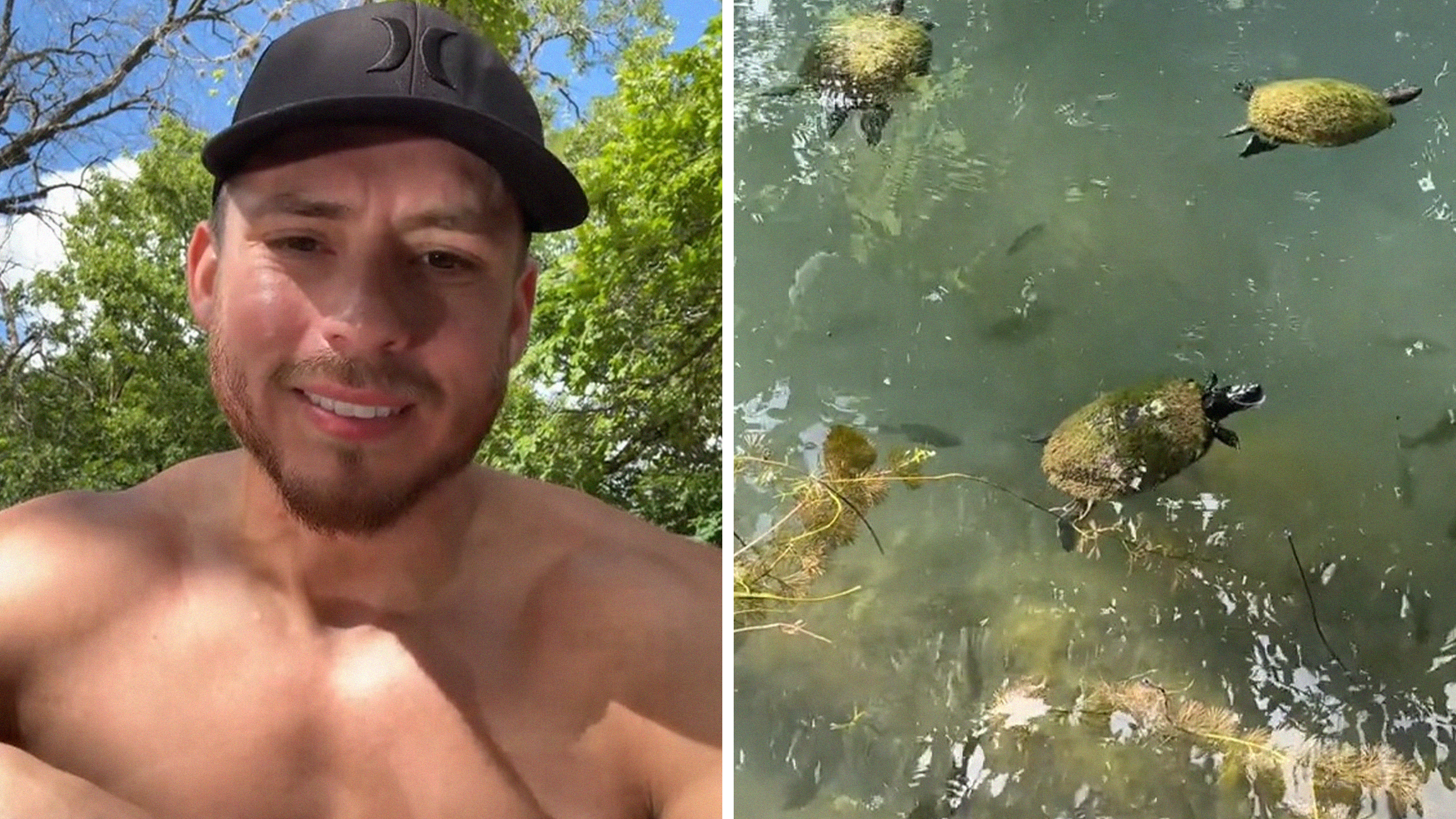 ‘Look At This Monster’: Texas Man Says Never Go Swimming In Austin’s Lakes. Then He Shows Why