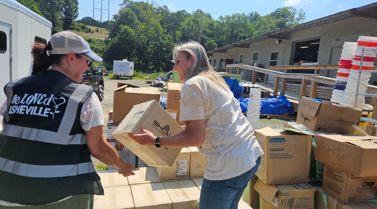 Asheville volunteers send aid after catastrophic flooding in Central Texas
