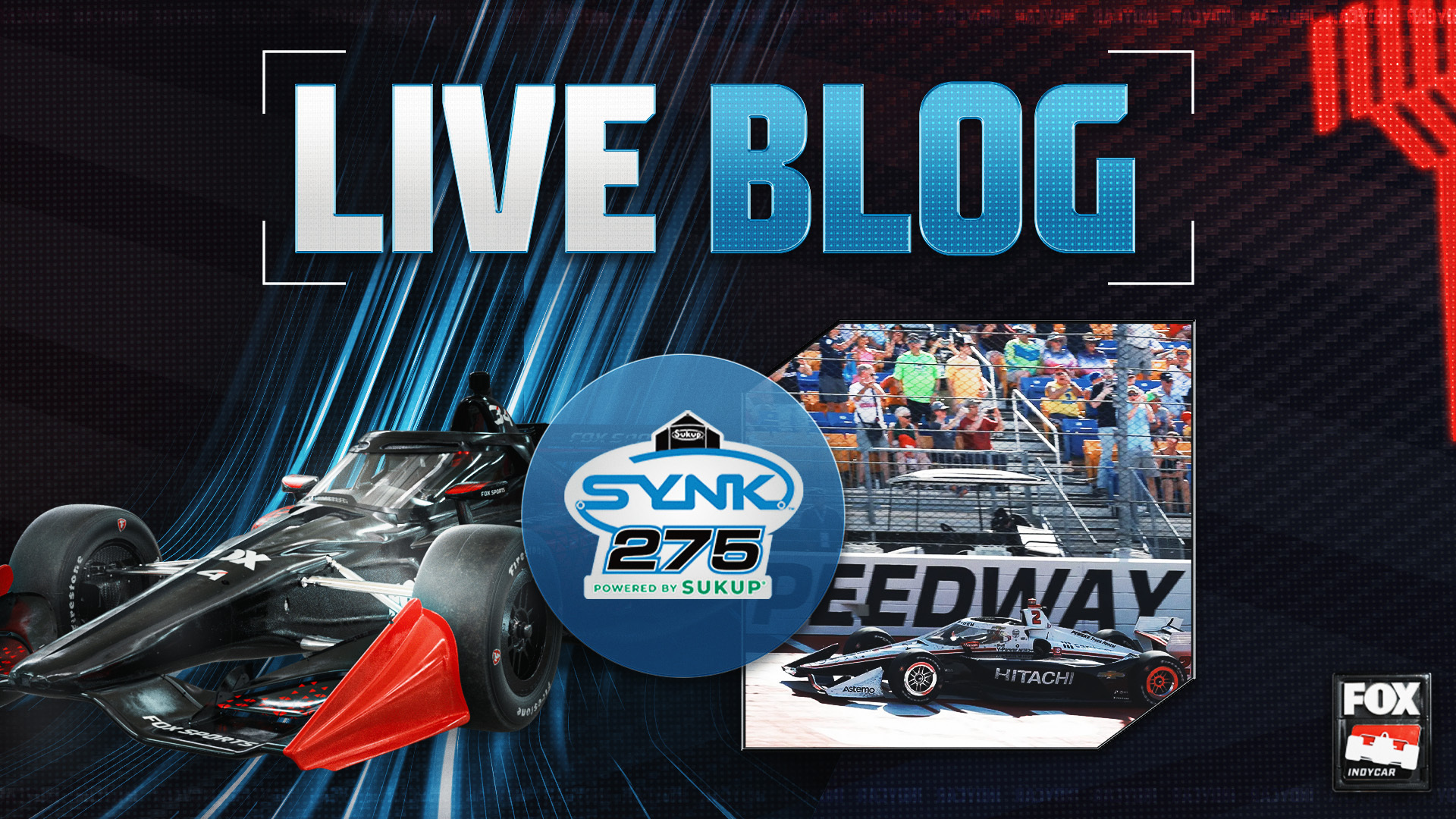 Synk 275 Live Updates, Leaderboard: Pato O'Ward Leading in Final Laps