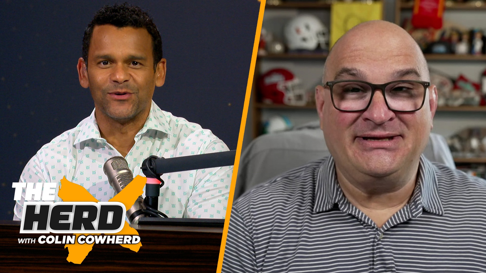 Chris 'The Bear' Fallica shares his favorite NFL &amp; CFB bets, including the over on Chiefs and Oregon win totals | FULL EPISODE | The Herd