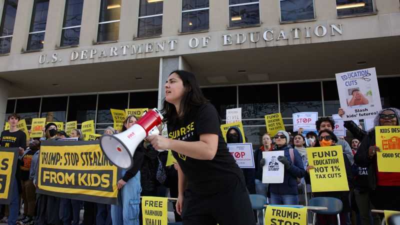 Supreme Court allows Trump to proceed with mass firings at Education Department