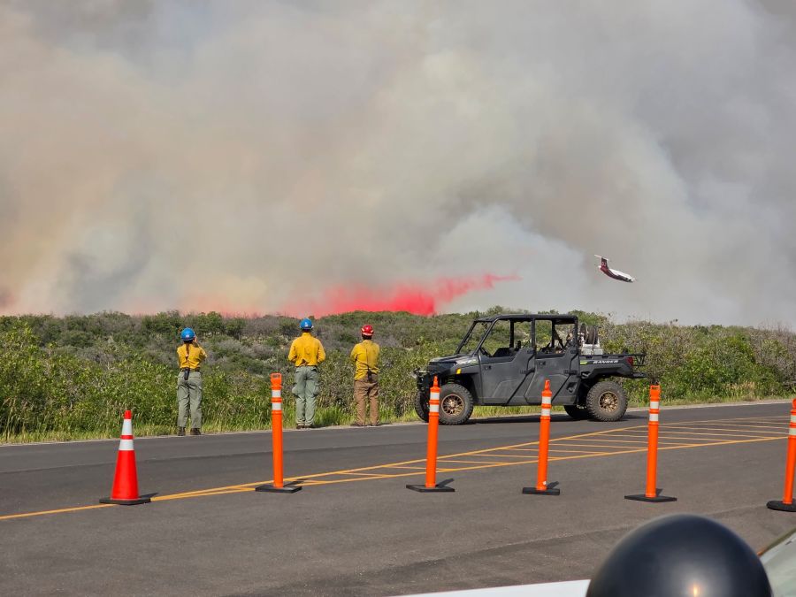 South Rim Fire to become more active due to afternoon gusty winds